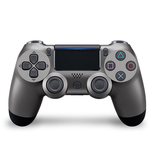 For PS4 Wireless Bluetooth Game Controller Gamepad with Light, US Version(Grey) - Gamepads by PMC Jewellery | Online Shopping South Africa | PMC Jewellery