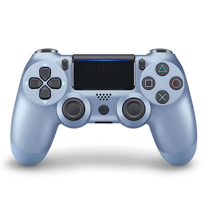 For PS4 Wireless Bluetooth Game Controller Gamepad with Light, US Version(Blue) - Gamepads by PMC Jewellery | Online Shopping South Africa | PMC Jewellery