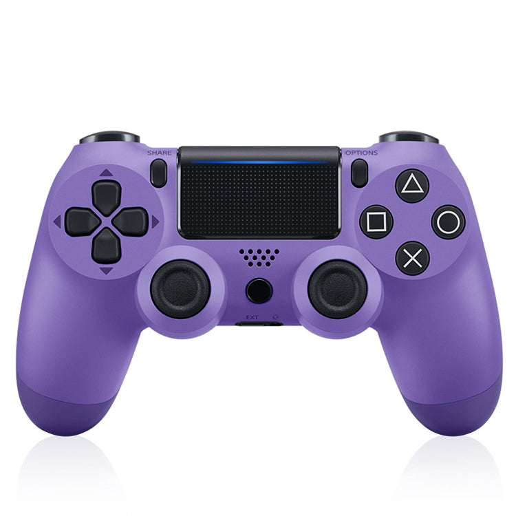 For PS4 Wireless Bluetooth Game Controller Gamepad with Light, EU Version(Purple) - Gamepads by PMC Jewellery | Online Shopping South Africa | PMC Jewellery