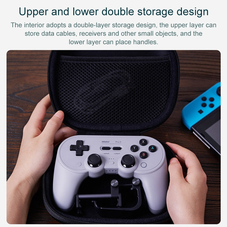8Bitdo Gamepad Storage Bag for SN30 PRO 2 / SN30 PRO+(Black) - Other Accessories by 8BitDo | Online Shopping South Africa | PMC Jewellery