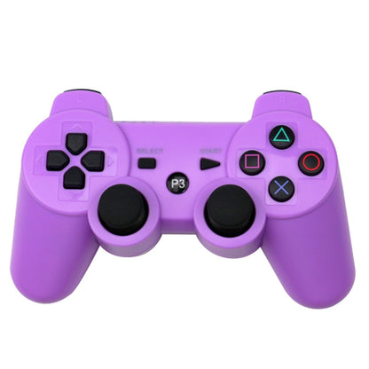 Snowflake Button Wireless Bluetooth Gamepad Game Controller for PS3(Purple) - Gamepads by PMC Jewellery | Online Shopping South Africa | PMC Jewellery