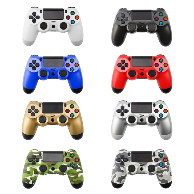 Grey Camouflage Snowflake Button Wired Gamepad Game Handle Controller for PS4 - Gamepads by PMC Jewellery | Online Shopping South Africa | PMC Jewellery