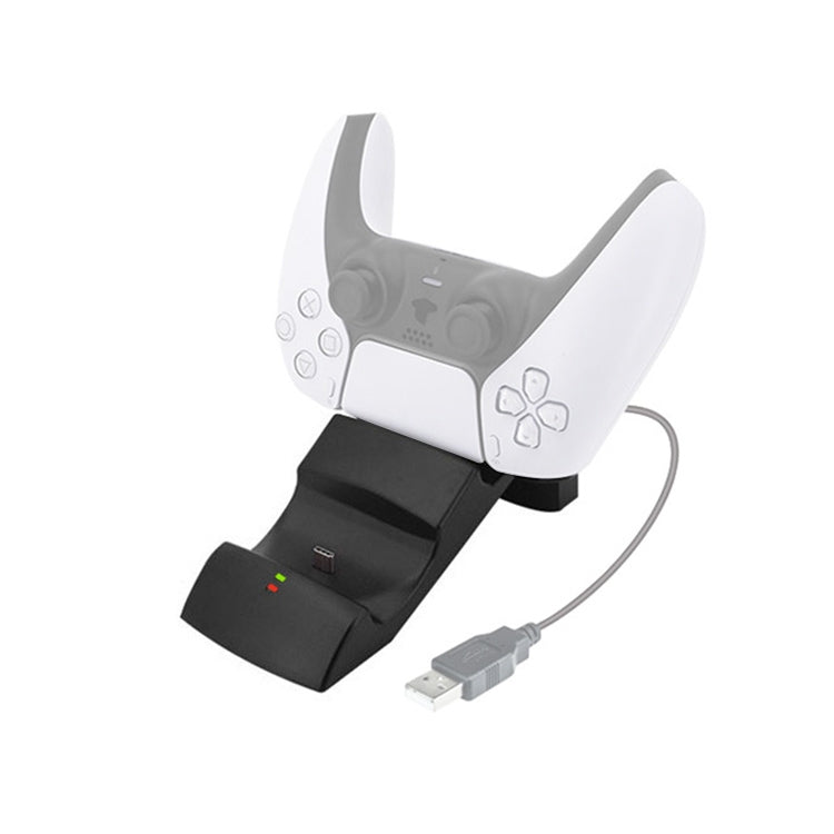 KJH Dual Controller Charging Station Cradle For PS5 - Charger & Power by PMC Jewellery | Online Shopping South Africa | PMC Jewellery