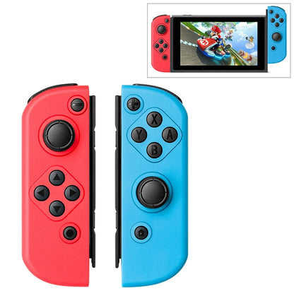 Left and Right Bluetooth Wireless Joypad Gamepad Game Controller for Switch(Blue + Red) - Gamepads by PMC Jewellery | Online Shopping South Africa | PMC Jewellery