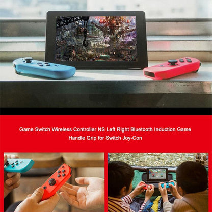 Left and Right Bluetooth Wireless Joypad Gamepad Game Controller for Switch(Blue + Red) - Gamepads by PMC Jewellery | Online Shopping South Africa | PMC Jewellery