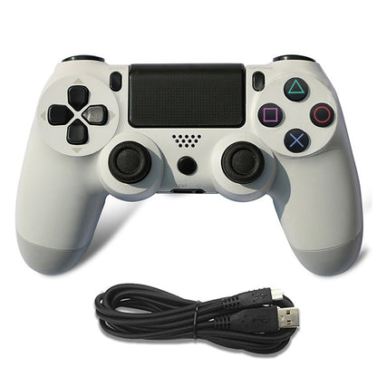 For PS4 Wired Game Controller Gamepad(White) - Gamepads by PMC Jewellery | Online Shopping South Africa | PMC Jewellery