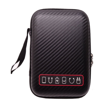 GUANHE GH1822 Carbon Fiber Portable Travel Storage Bag(Black) - Bags by PMC Jewellery | Online Shopping South Africa | PMC Jewellery