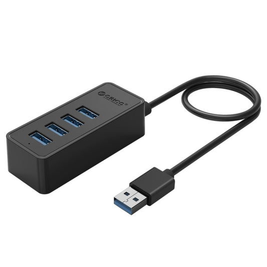 ORICO W5P-U3-30 4-Port USB 3.0 Desktop HUB with 30cm Micro USB Cable Power Supply(Black) - USB 3.0 HUB by ORICO | Online Shopping South Africa | PMC Jewellery