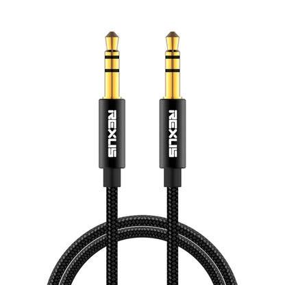 REXLIS 3629 3.5mm Male to Male Car Stereo Gold-plated Jack AUX Audio Cable for 3.5mm AUX Standard Digital Devices, Length: 1.8m - Aux Cable by REXLIS | Online Shopping South Africa | PMC Jewellery