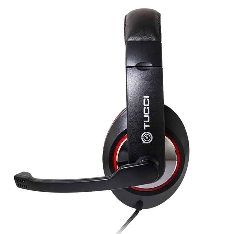 TUCCI TC-X8 Stereo PC Gaming Headset with Microphone & Conversion Cable - Multimedia Headset by TUCCI | Online Shopping South Africa | PMC Jewellery