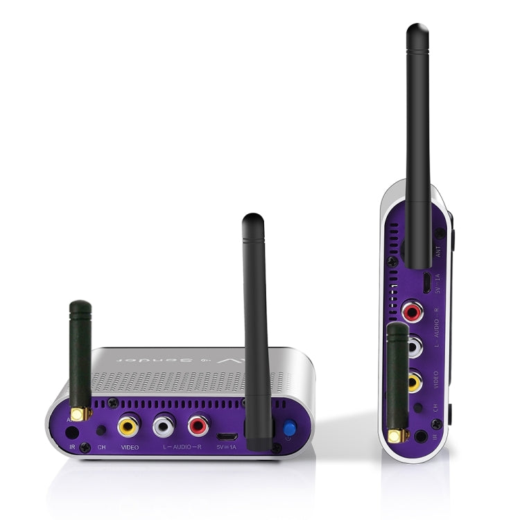 Measy AV550 5.8GHz Wireless Audio / Video Transmitter Receiver with Infrared Return, UK Plug - Set Top Box & Accessories by Measy | Online Shopping South Africa | PMC Jewellery