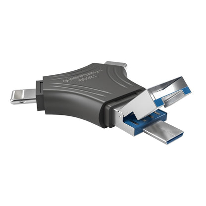 128G 4 In 1 USB Flash Device U Disk - USB Flash Drives by PMC Jewellery | Online Shopping South Africa | PMC Jewellery