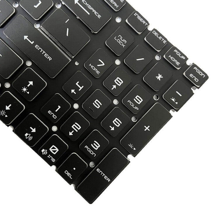 US Version Colorful Backlight Laptop Keyboard for MSI Steel GS60 / GS70 / GS72 / GT72 / GE62 / GE72 / GS73V - Replacement Keyboards by PMC Jewellery | Online Shopping South Africa | PMC Jewellery