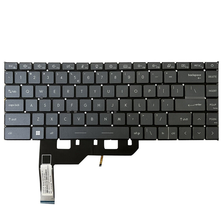 US Version Laptop Keyboard with Backlight for MSI GE66 Raider / MS-1541 / GP66 / MS-1542/1543 / GS66 / MS-16V1 / MS-16V2 / 10SD / 10SE (Grey) - Replacement Keyboards by PMC Jewellery | Online Shopping South Africa | PMC Jewellery