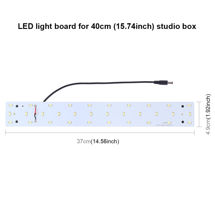 PULUZ 15W 1200LM 32 LEDs SMD 5730 5500K Aluminum Base Light Panel for 40cm Studio Tent -  by PULUZ | Online Shopping South Africa | PMC Jewellery