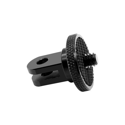 PULUZ 1/4 inch Screw Metal Tripod Mount Action Camera Adapter (Black) - Connection Mount by PULUZ | Online Shopping South Africa | PMC Jewellery