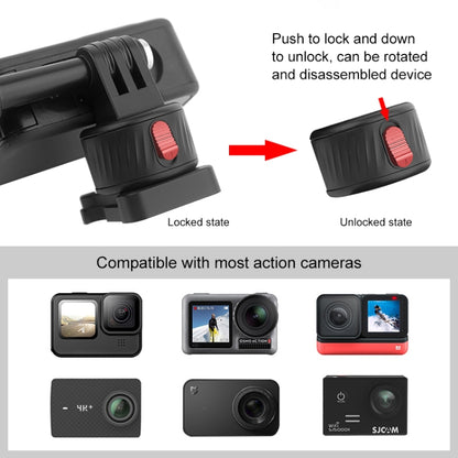 PULUZ Action Camera Quick Release Magnetic Base Adapter (Black) - Connection Mount by PULUZ | Online Shopping South Africa | PMC Jewellery