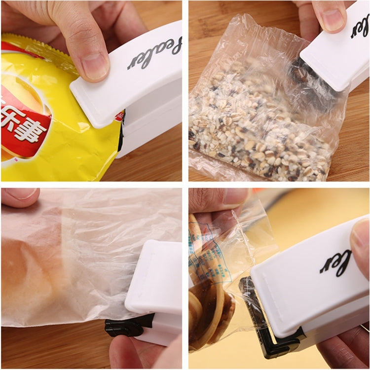 Multi-function Mini Portable Handy Plastic Bag Sealer Sealing Machine(White) - Preservation Supplies by PMC Jewellery | Online Shopping South Africa | PMC Jewellery