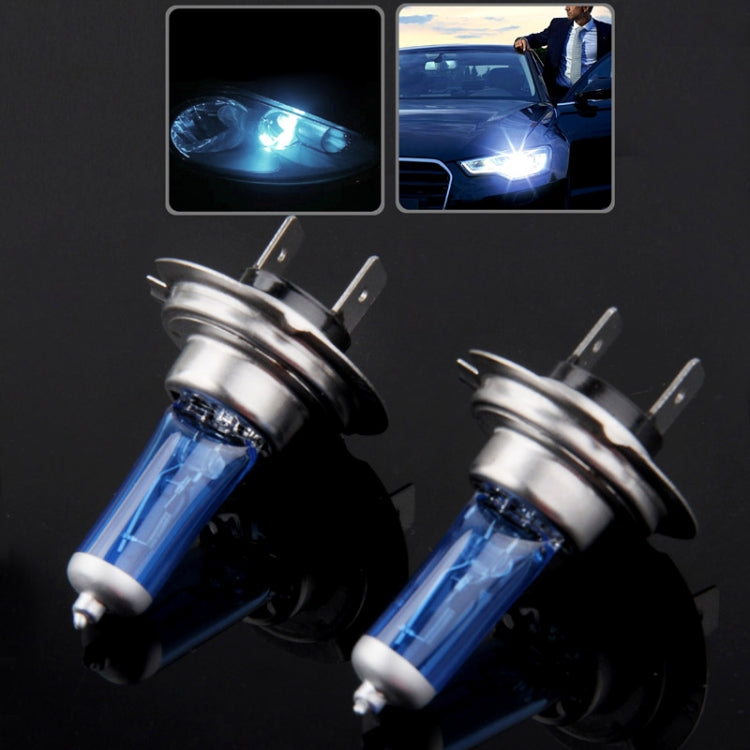 Halogen Bulb, Super White Car Headlight Bulb, 12 V / 55W, 6000K 1700 LM (Pair) - Halogen Lights by PMC Jewellery | Online Shopping South Africa | PMC Jewellery