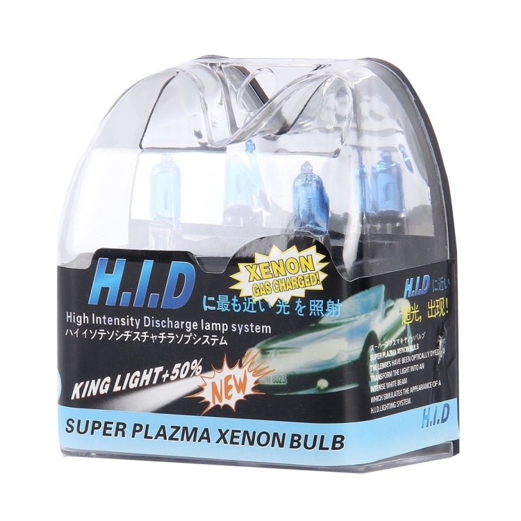 H1 Super White Xenon Bulbs, DC12V 100W 6000K 2400LM - Halogen Lights by PMC Jewellery | Online Shopping South Africa | PMC Jewellery