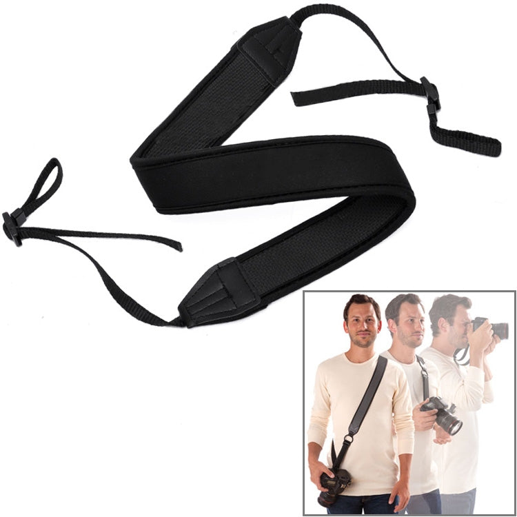 Sturdy SBR Digital Camera Strap(Black) - Camera Strap by PMC Jewellery | Online Shopping South Africa | PMC Jewellery