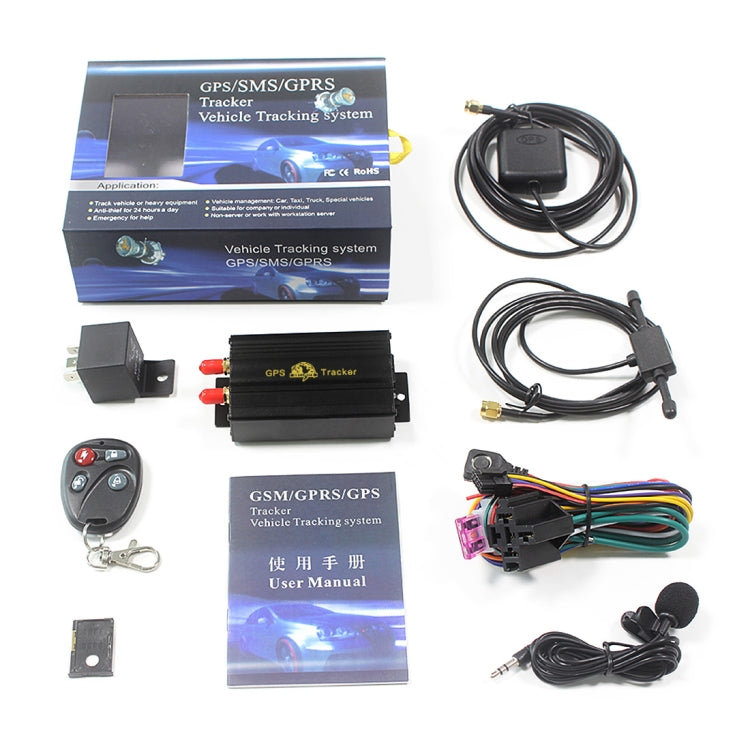 103B GSM / GPRS / GPS Vehicle Tracking System, Support TF Card Memory, Band: 850 / 900 / 1800 / 1900Mhz - Car Tracker by PMC Jewellery | Online Shopping South Africa | PMC Jewellery