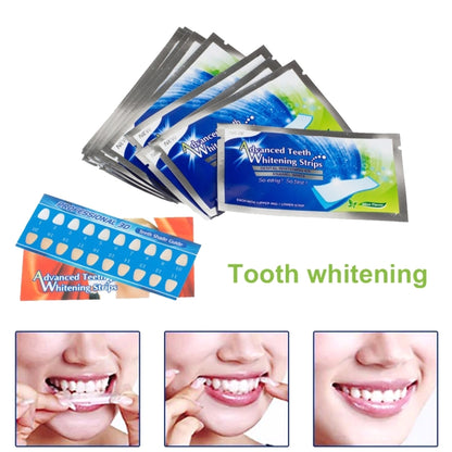 14 PCS Advanced Effective Dental Whitening Kit Mint Flavor Teeth Whitening Strips - Teeth Whitening by PMC Jewellery | Online Shopping South Africa | PMC Jewellery