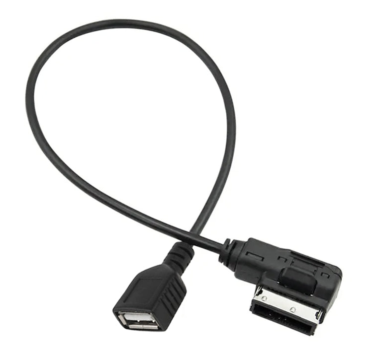 Multimedia Digital Audio AMI to USB Adapter Cable for Audi(Black) - DIY Cables by PMC Jewellery | Online Shopping South Africa | PMC Jewellery