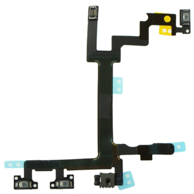 Original Switch Flex Cable (Power Button Volume and Silent Switch Keypad) for iPhone 5 - iPhone 5 Parts by PMC Jewellery | Online Shopping South Africa | PMC Jewellery