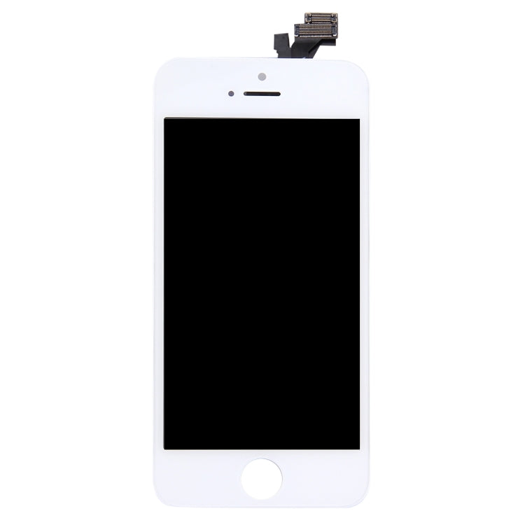 TFT LCD Screen for iPhone 5 Digitizer Full Assembly with Frame (White) - iPhone 5 Parts by PMC Jewellery | Online Shopping South Africa | PMC Jewellery