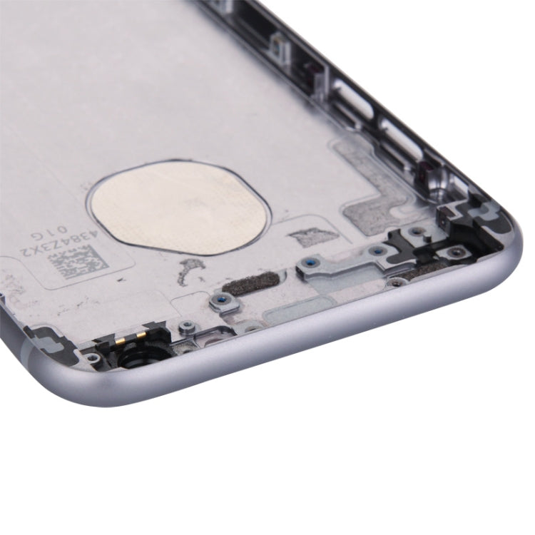 5 in 1 for iPhone 6 (Back Cover + Card Tray + Volume Control Key + Power Button + Mute Switch Vibrator Key) Full Assembly Housing Cover(Grey) - iPhone 6/6 Plus Parts by PMC Jewellery | Online Shopping South Africa | PMC Jewellery