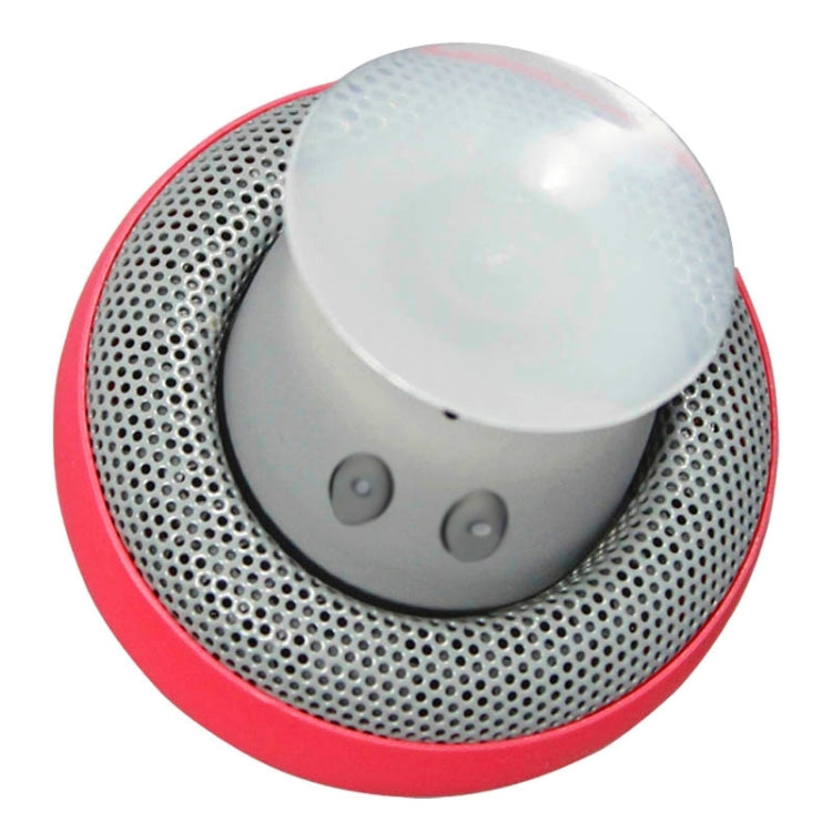 Mushroom Shape Bluetooth Speaker with Suction Holder(Red) - Desktop Speaker by PMC Jewellery | Online Shopping South Africa | PMC Jewellery