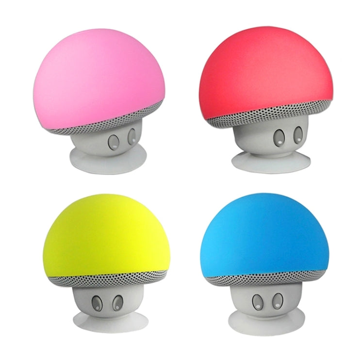 Mushroom Shape Bluetooth Speaker with Suction Holder(Blue) - Desktop Speaker by PMC Jewellery | Online Shopping South Africa | PMC Jewellery