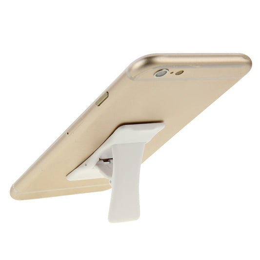 Universal Multi-function Foldable Holder Grip Mini Phone Stand, for iPhone, Galaxy, Sony, HTC, Huawei, Xiaomi, Lenovo and other Smartphones(White) - Ring Holder by PMC Jewellery | Online Shopping South Africa | PMC Jewellery