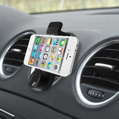 Portable Air Vent Car Mount Holder, For iPhone, Galaxy, Sony, Lenovo, HTC, Huawei, and other Smartphones (White + Grey)(White) - Car Holders by PMC Jewellery | Online Shopping South Africa | PMC Jewellery