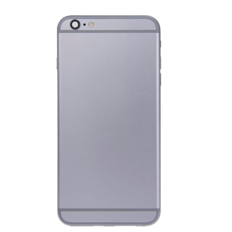 Battery Back Cover Assembly with Card Tray for iPhone 6s Plus(Grey) - iPhone 6S/6S Plus Parts by PMC Jewellery | Online Shopping South Africa | PMC Jewellery