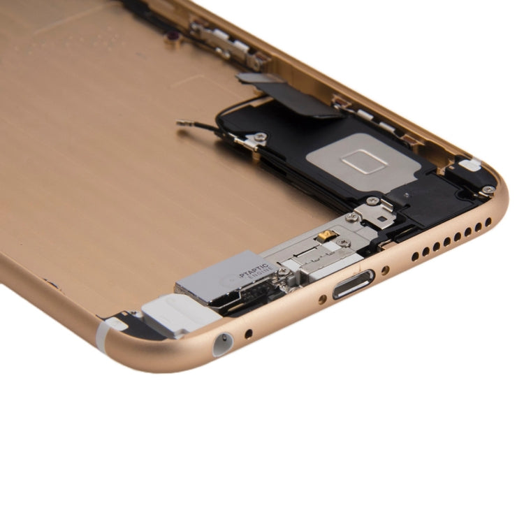 Battery Back Cover Assembly with Card Tray for iPhone 6s Plus(Gold) - iPhone 6S/6S Plus Parts by PMC Jewellery | Online Shopping South Africa | PMC Jewellery