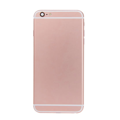 Battery Back Cover Assembly with Card Tray for iPhone 6s Plus(Rose Gold) - iPhone 6S/6S Plus Parts by PMC Jewellery | Online Shopping South Africa | PMC Jewellery