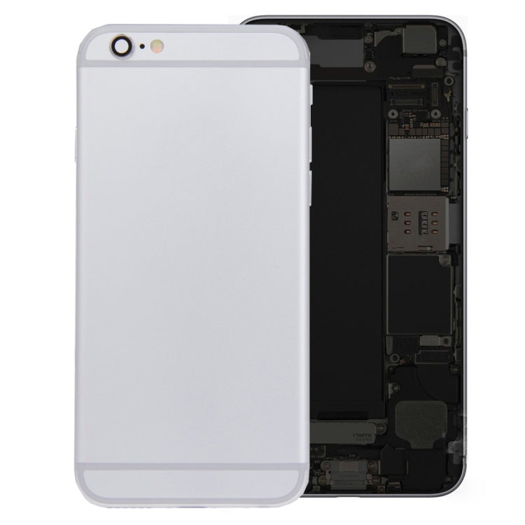 Battery Back Cover Assembly with Card Tray for iPhone 6s Plus(Silver) - iPhone 6S/6S Plus Parts by PMC Jewellery | Online Shopping South Africa | PMC Jewellery