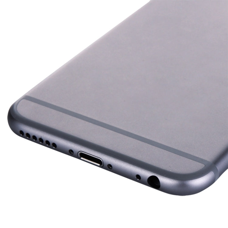 Full Assembly  Housing Cover for iPhone 6 Plus, Including Back Cover & Card Tray & Volume Control Key & Power Button & Mute Switch Vibrator Key(Grey) - iPhone 6/6 Plus Parts by PMC Jewellery | Online Shopping South Africa | PMC Jewellery