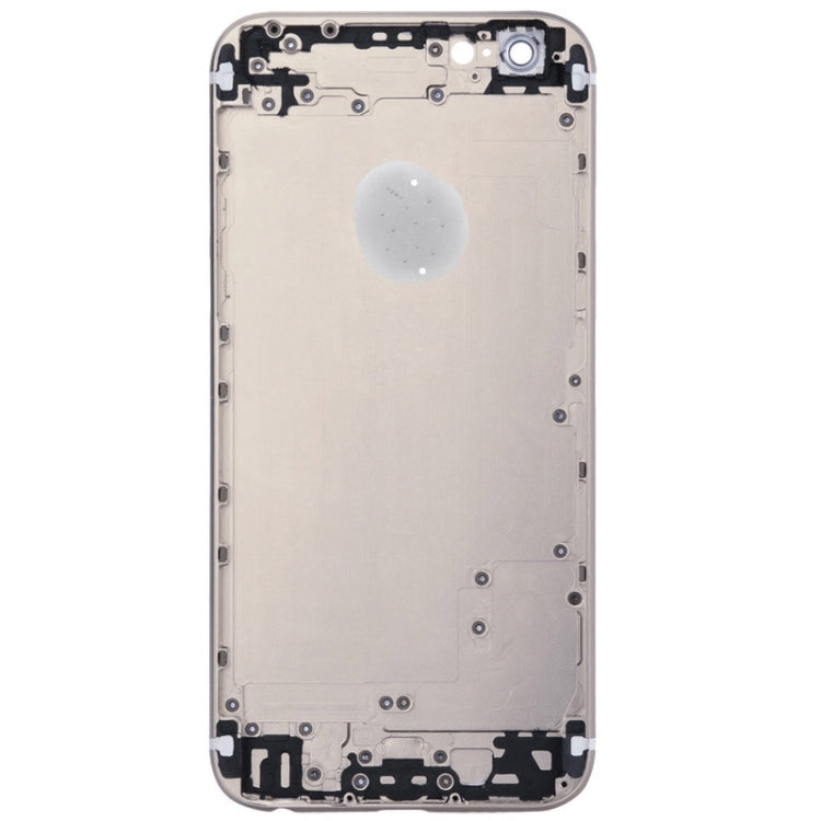 Full Assembly  Housing Cover for iPhone 6 Plus, Including Back Cover & Card Tray & Volume Control Key & Power Button & Mute Switch Vibrator Key(Gold) - iPhone 6/6 Plus Parts by PMC Jewellery | Online Shopping South Africa | PMC Jewellery