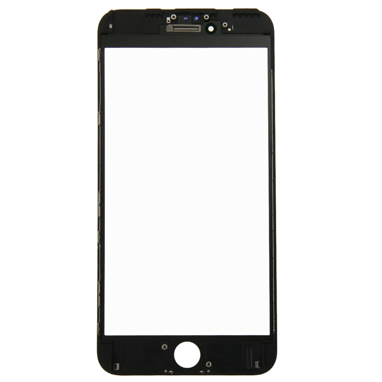 Front Screen Outer Glass Lens with Front LCD Screen Bezel Frame for iPhone 6 Plus(Black) - iPhone 6/6 Plus Parts by PMC Jewellery | Online Shopping South Africa | PMC Jewellery