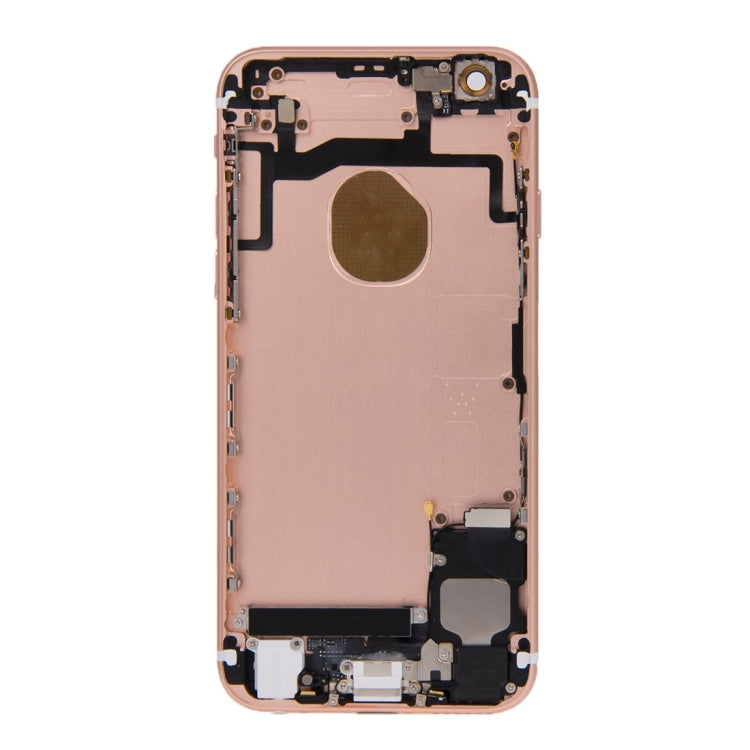 Battery Back Cover Assembly with Card Tray for iPhone 6s(Rose Gold) - iPhone 6S/6S Plus Parts by PMC Jewellery | Online Shopping South Africa | PMC Jewellery