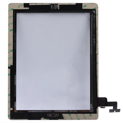 Touch Panel (Controller Button + Home Key Button PCB Membrane Flex Cable + Touch Panel Installation Adhesive) for iPad 2 / A1395 / A1396 / A1397 (Black) - iPad 2 Parts by PMC Jewellery | Online Shopping South Africa | PMC Jewellery