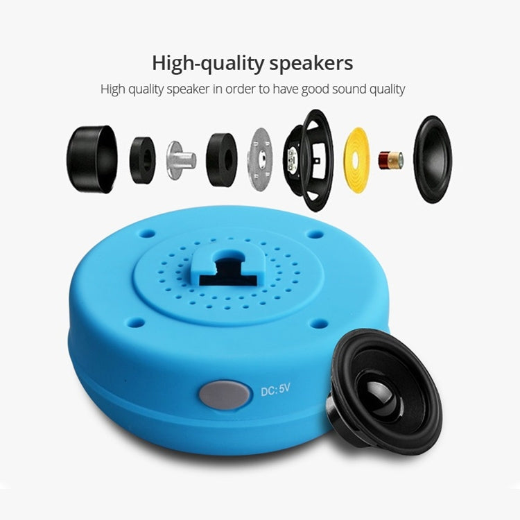 BTS-06 Mini Waterproof IPX4 Bluetooth V2.1 Speaker, Support Handfree Function(Magenta) - Waterproof Speaker by PMC Jewellery | Online Shopping South Africa | PMC Jewellery