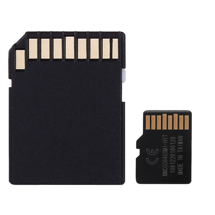 [HK Warehouse] 64GB High Speed Class 10 Micro SD(TF) Memory Card from Taiwan, Write: 8mb/s, Read: 12mb/s (100% Real Capacity) - Micro SD Card by PMC Jewellery | Online Shopping South Africa | PMC Jewellery