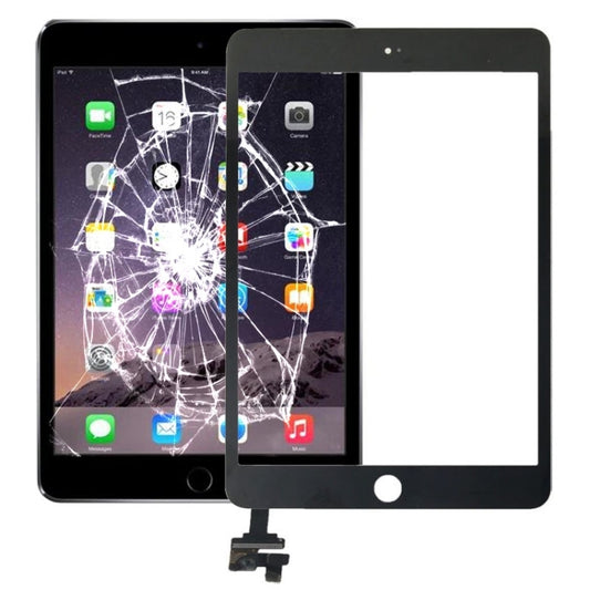 Touch Panel + IC Chip for iPad mini 3(Black) - iPad mini 3 Parts by PMC Jewellery | Online Shopping South Africa | PMC Jewellery