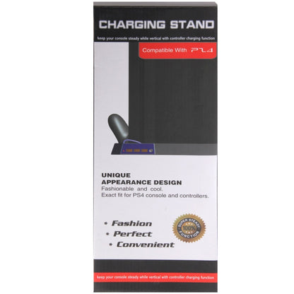 Charging Stand USB Dual Cooling Fan Controller Stand Holder Cooler for PS4 Console Cooler(Black) - Charger & Power by PMC Jewellery | Online Shopping South Africa | PMC Jewellery