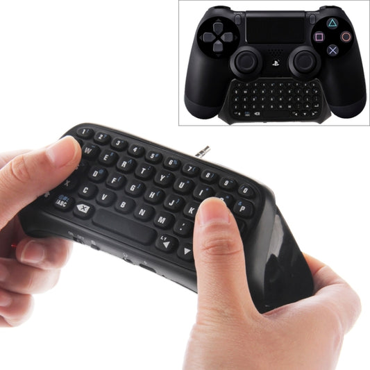 Dobe TP4-008 Bluetooth 3.0 Keyboard for PlayStation 4 PS4 Controller(Black) - Gamepads by DOBE | Online Shopping South Africa | PMC Jewellery