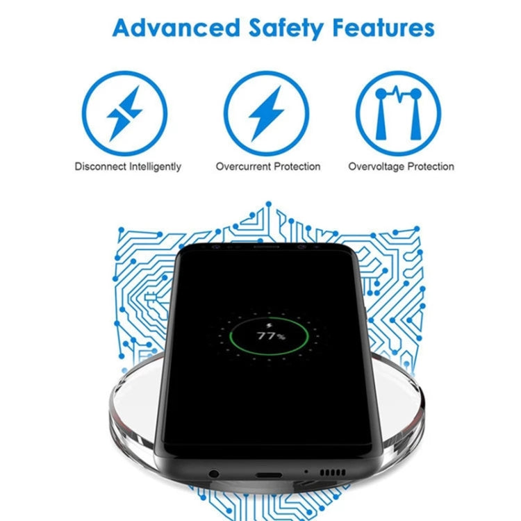 FANTASY QI Standard Wireless Charger(Black) - Wireless Charger by PMC Jewellery | Online Shopping South Africa | PMC Jewellery